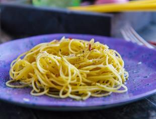 Pasta med olivolja och vitlök